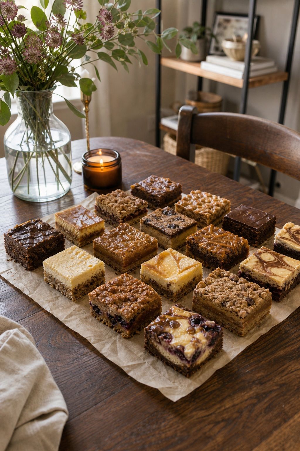 Dessert Bars Cut Small small apartment idea for Top 17 Friendsgiving Dessert Ideas for a Sweet Celebration.