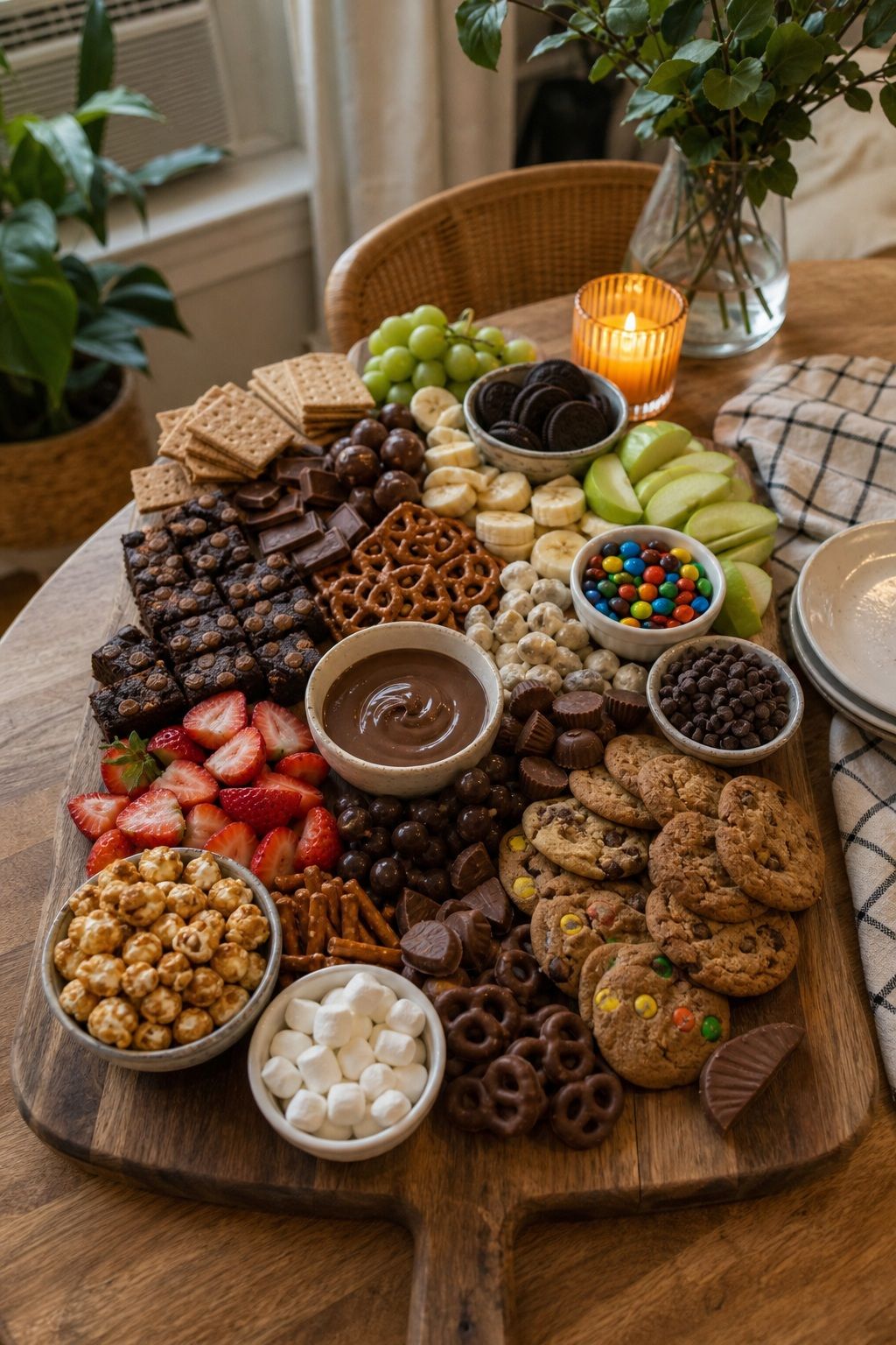 Build a Dessert Charcuterie Board small apartment idea for Top 17 Friendsgiving Dessert Ideas for a Sweet Celebration.