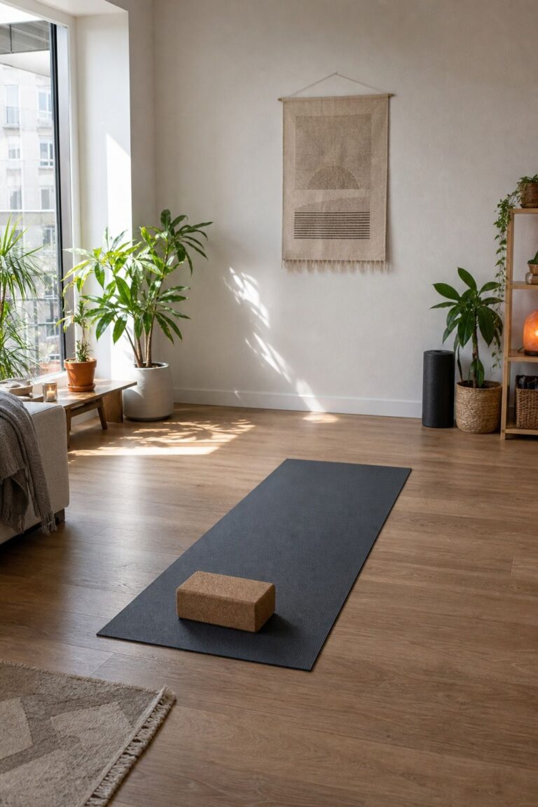 Protect Clear Floor Space for Movement small apartment idea for Top 16 Zen Yoga Room Home Decor Ideas for Small Apartments.