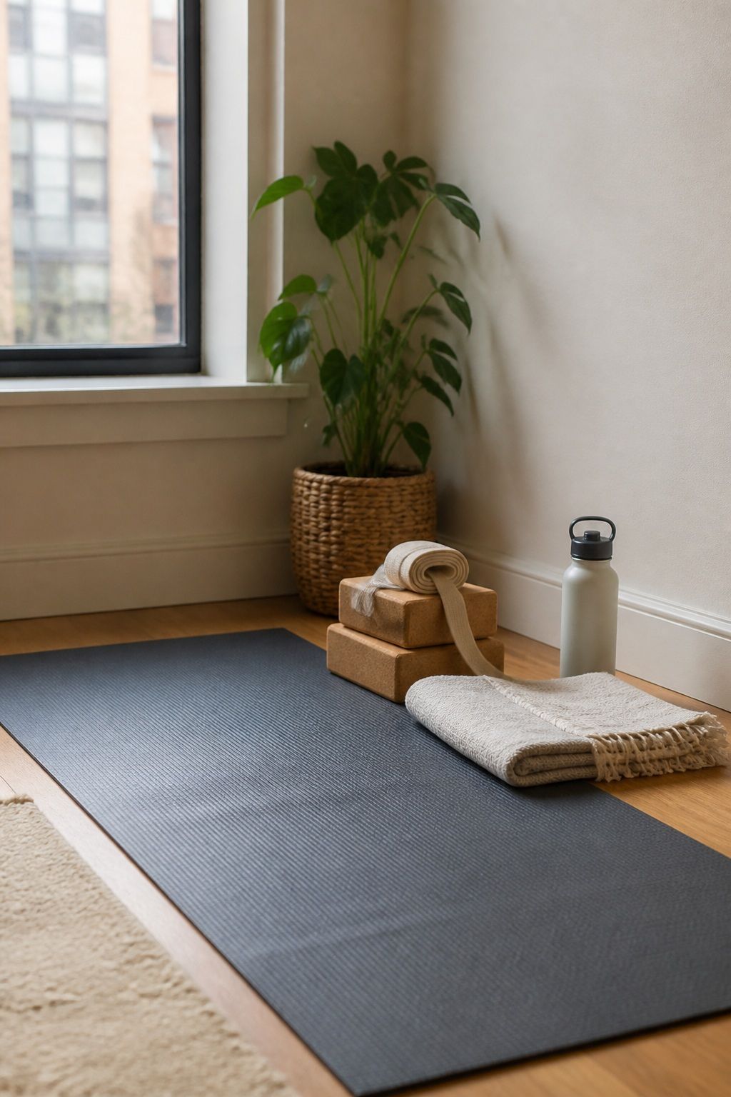 Keep Setup Friction Near Zero small apartment idea for Top 16 Zen Yoga Room Home Decor Ideas for Small Apartments.