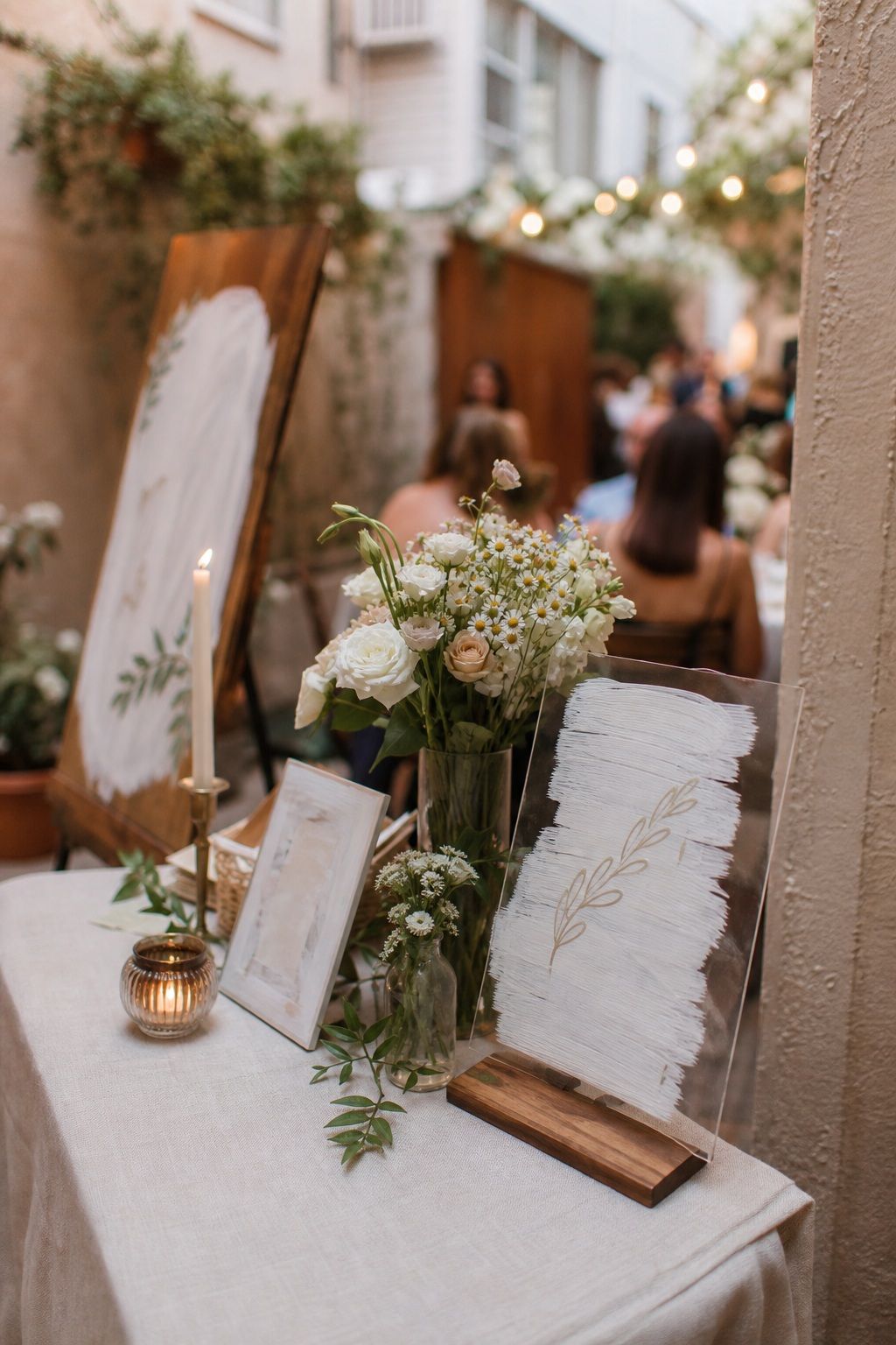 Use Hand-Lettered Signage Throughout small apartment idea for Top 18 Summer Wedding Vibe Ideas to Capture That Effortless Sunlit Feel.