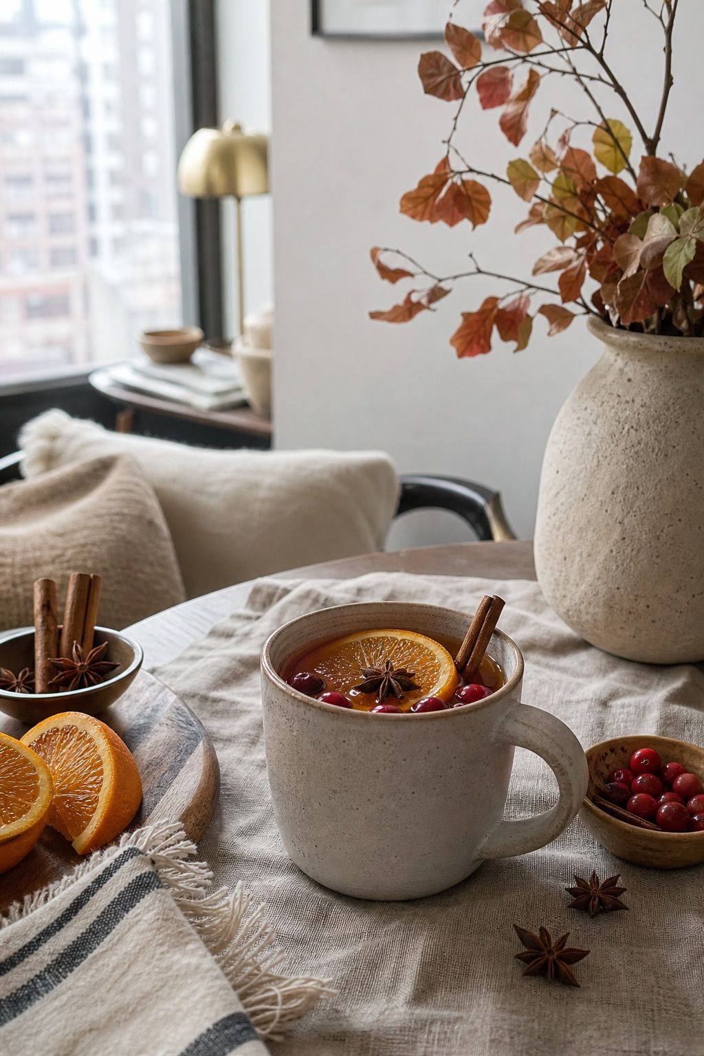 A Warm Mulled Cider for Non-Drinkers small apartment idea for Top 17 Friendsgiving Drink Ideas Your Guests Will Love.