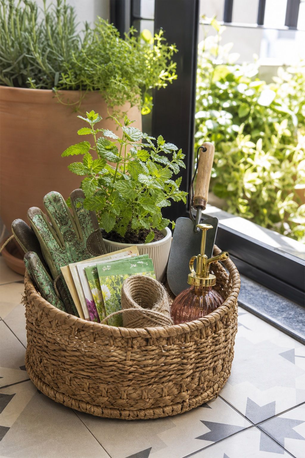 Gardening Lover Basket small apartment idea for Top 20 Mother's Day Gift Basket Ideas She Will Actually Use and Love.