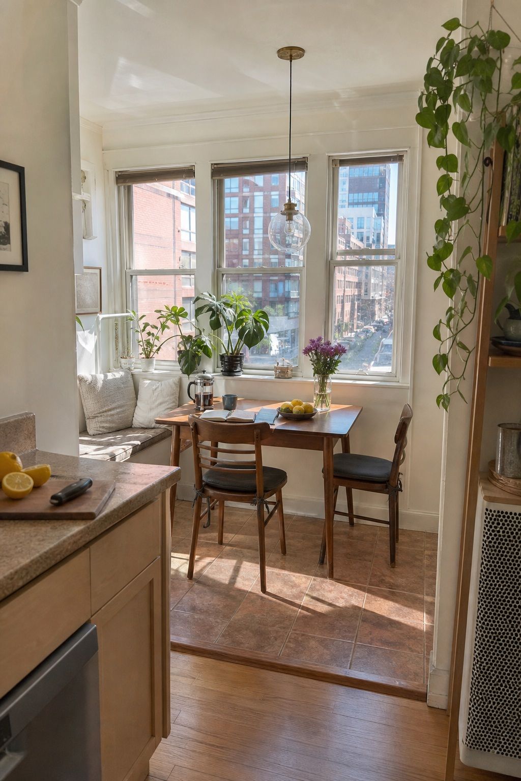 Decide What the Sunroom Kitchen Actually Does small apartment idea for Top 17 Sunroom Kitchen Ideas for Bright Breakfast Nooks in Small Apartments.