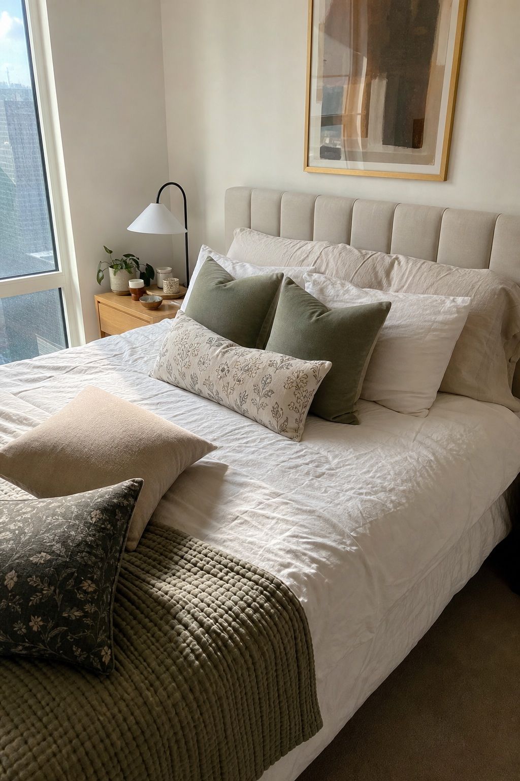 Decide Your Look Before You Buy small apartment idea for Top 18 Bed Throw Pillow Ideas That Will Transform Your Bedroom.