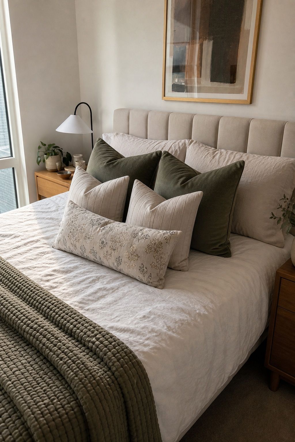 Style a King or Queen With Layers small apartment idea for Top 18 Bed Throw Pillow Ideas That Will Transform Your Bedroom.