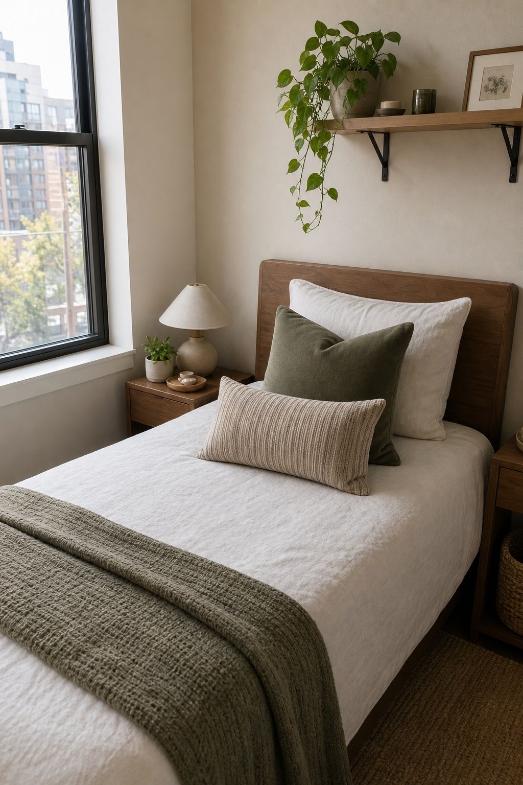 Style a Twin With Two or Three small apartment idea for Top 18 Bed Throw Pillow Ideas That Will Transform Your Bedroom.
