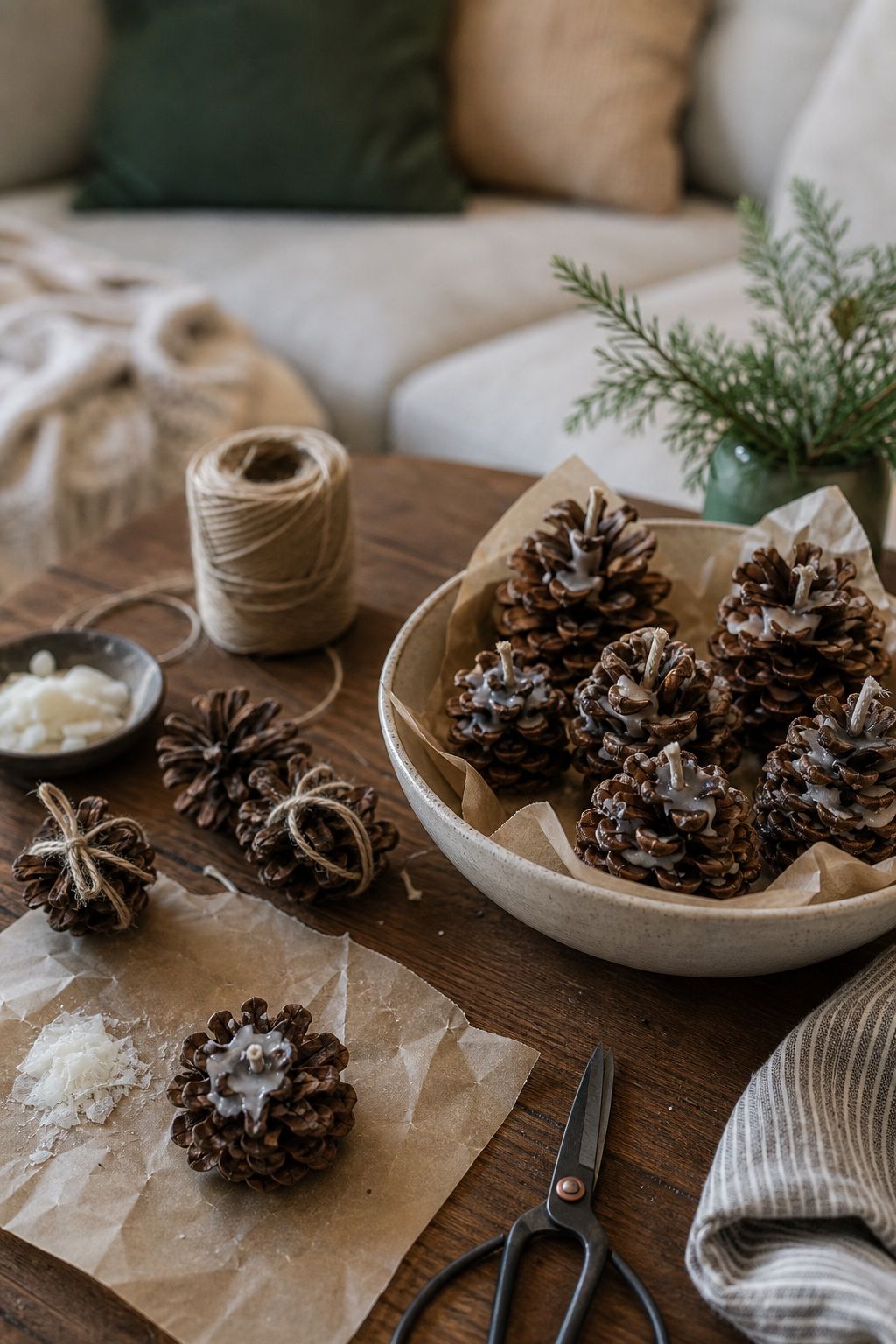 Dry Orange and Citrus Slices small apartment idea for Top 17 Natural Christmas Decor Ideas for Small Apartments.