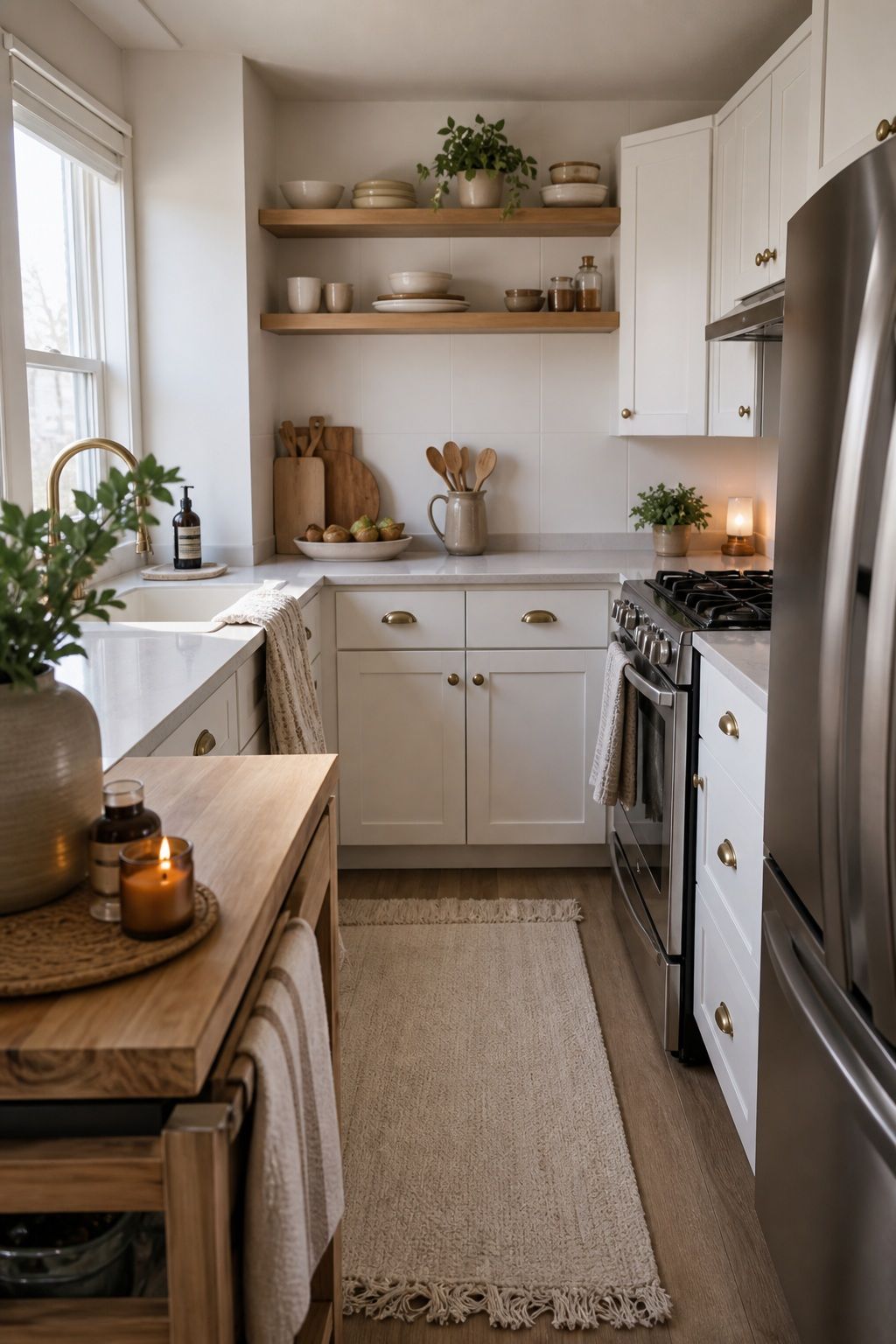 Keep It Cozy, Not Christmas small apartment idea for Top 18 Winter Kitchen Decor Ideas for Small Apartments.
