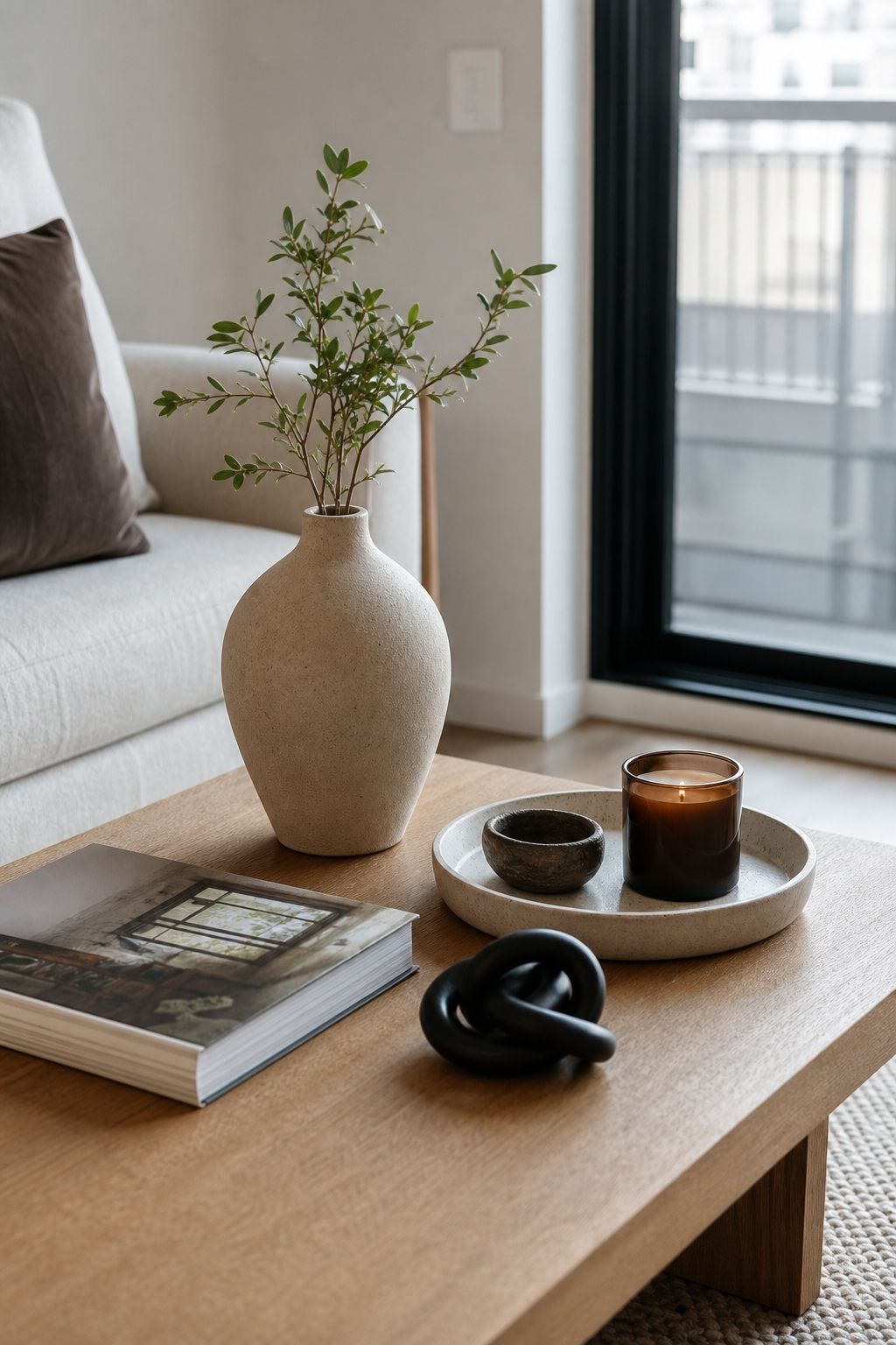 Use Intentional Decor (Less Is More) small apartment idea for Top 18 Apartment Style Ideas That Make Your Space Feel Intentional.