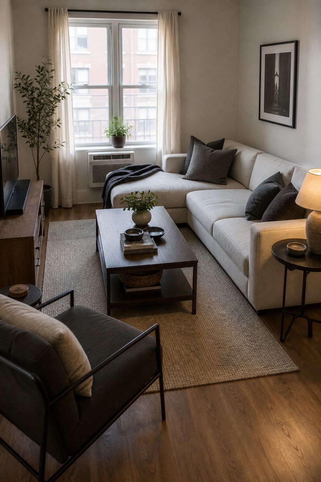 Rearrange the Furniture You Already Have small apartment idea for Top 18 Apartment Style Ideas That Make Your Space Feel Intentional.