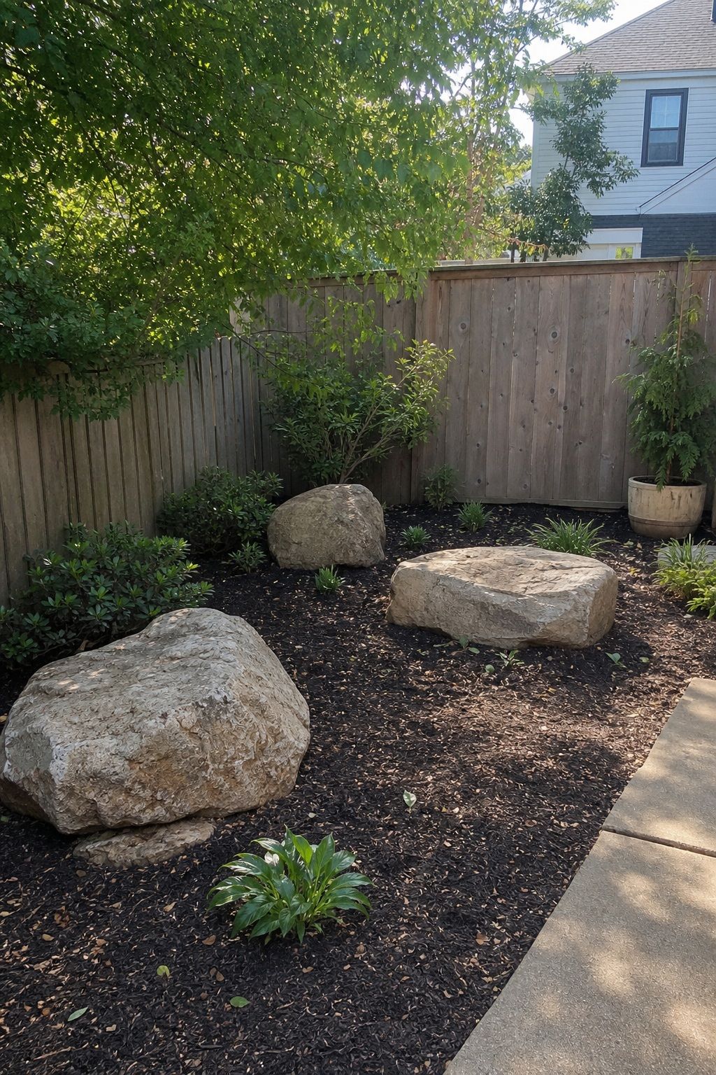 Set the Largest Rocks First small apartment idea for Top 17 Landscaping With Large Rocks Ideas That Actually Look Natural.