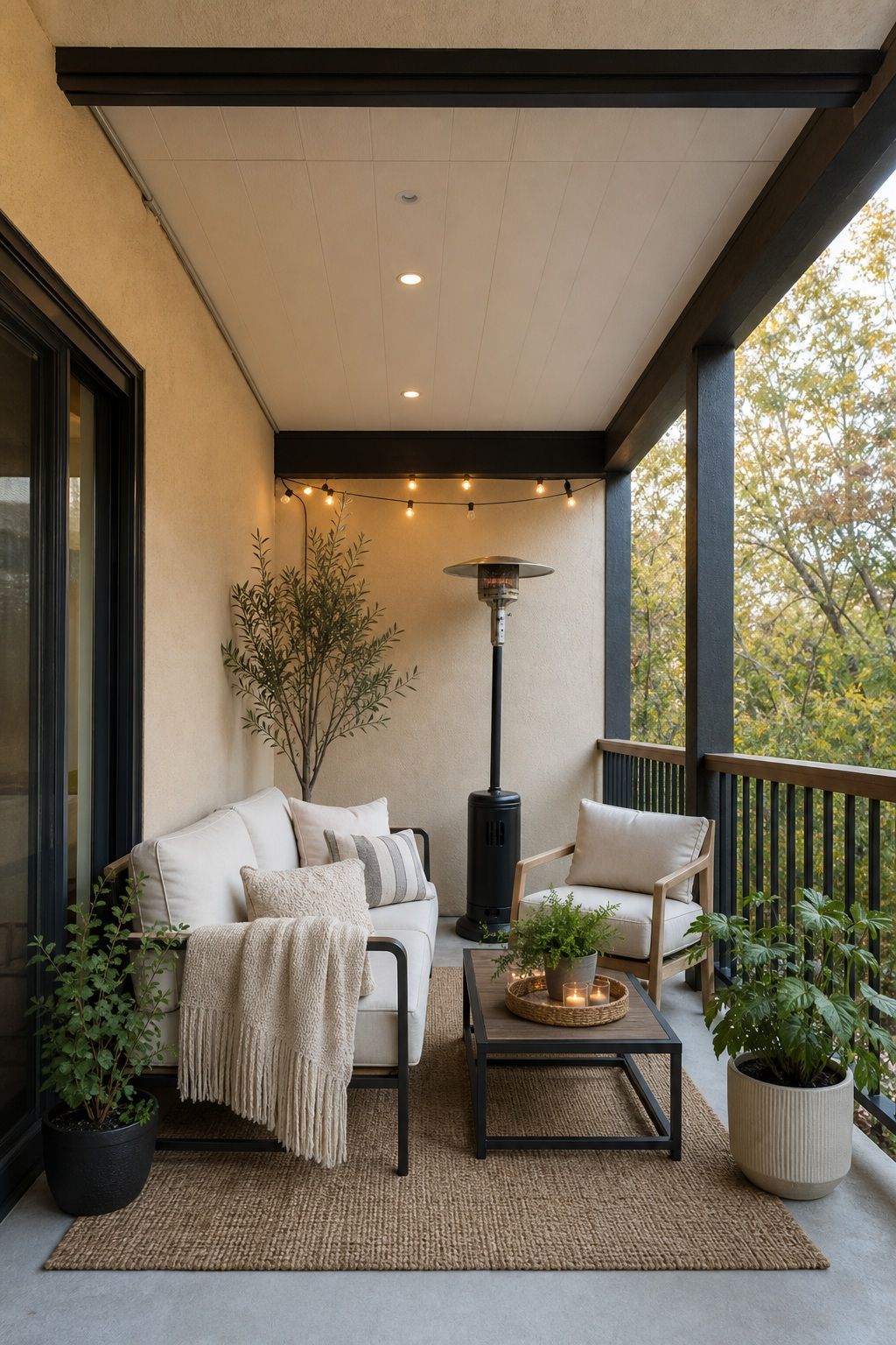Insulate for True Year-Round Use small apartment idea for Top 16 Outdoor Patio Roof Ideas for Small Patios and Apartments.