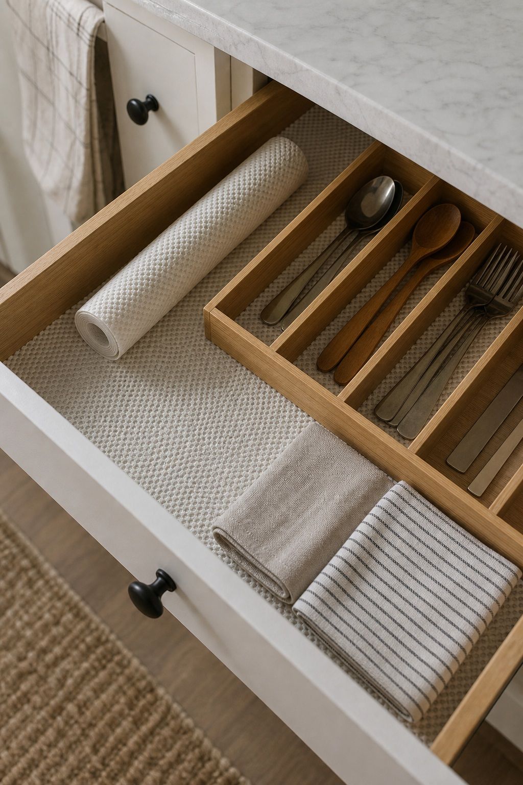 Non-Slip Drawer Liner Paper small apartment idea for 20 Home Organization Essentials From Amazon That Make Every Room Feel Calmer.