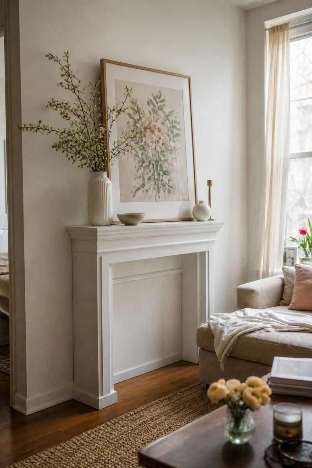 Lean Into Natural Textures small apartment idea for Top 17 Easter Home Decor Ideas for Small Apartments.