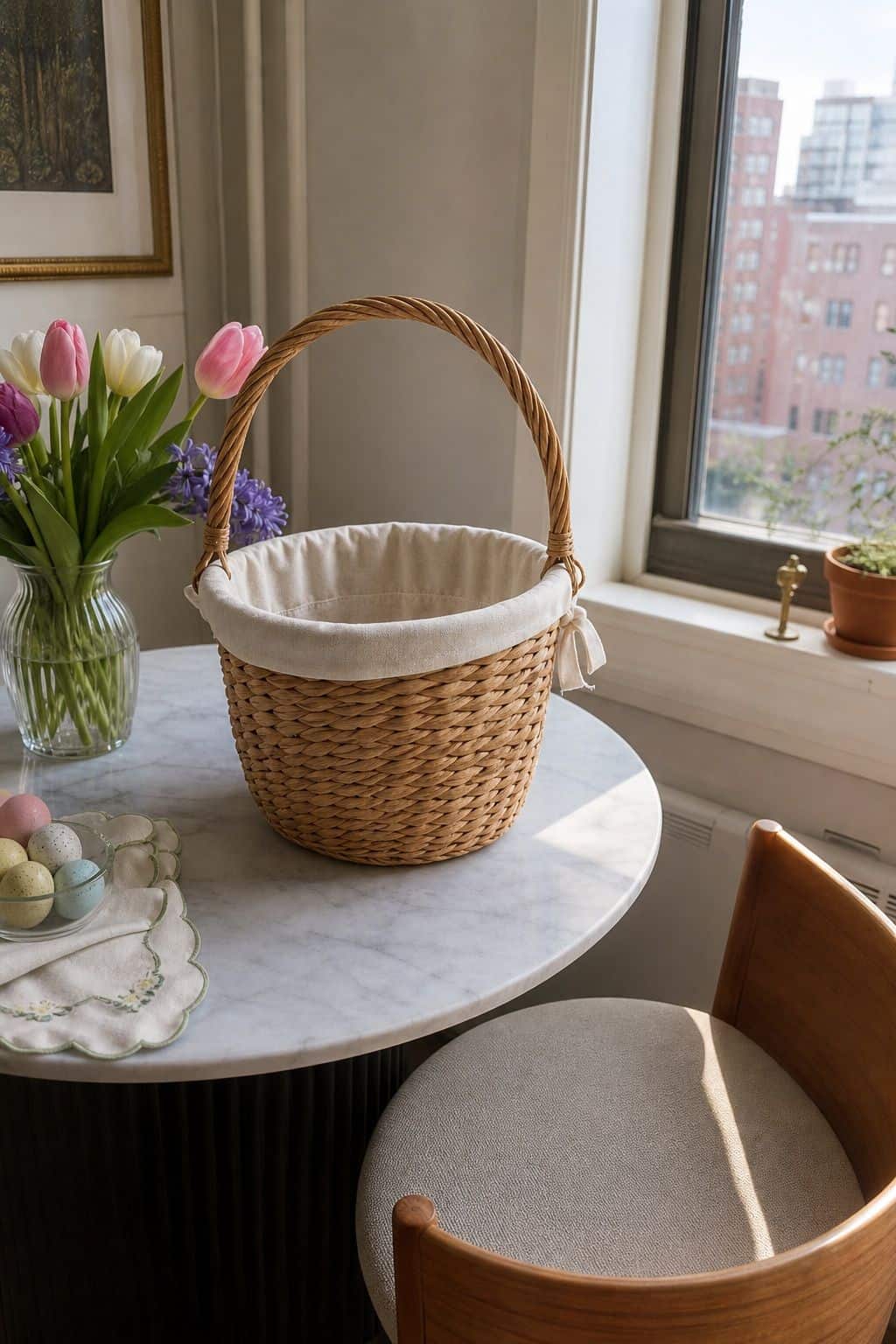 Start With the Basket Itself small apartment idea for Top 19 Easter Basket Ideas for Every Age and Style.