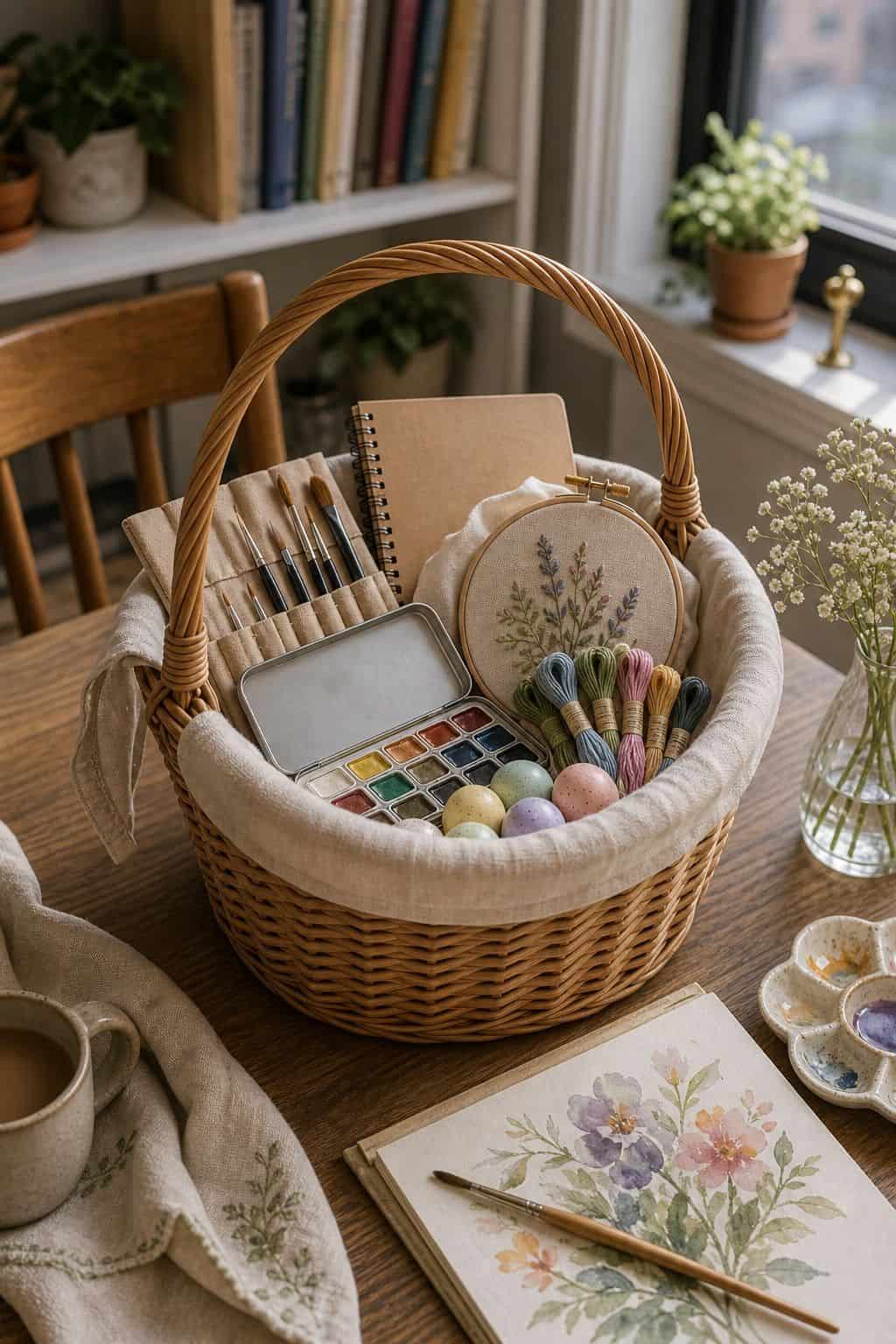 Theme an Adult Basket Around a Hobby small apartment idea for Top 19 Easter Basket Ideas for Every Age and Style.