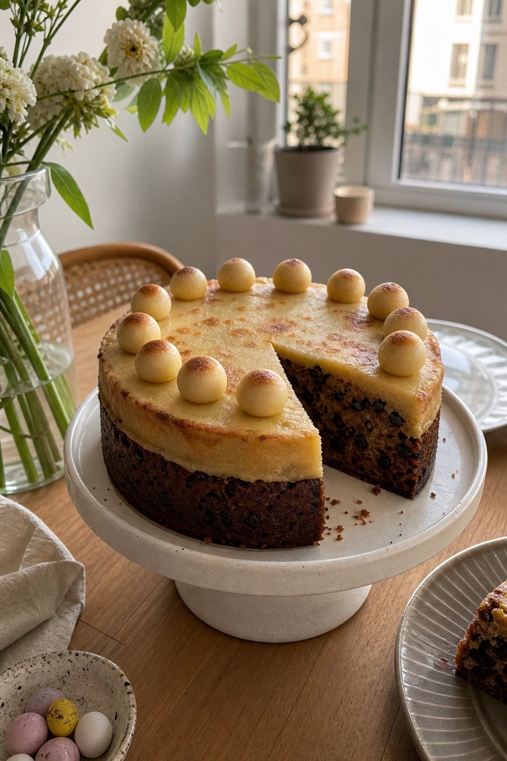 Simnel Cake small apartment idea for Top 18 Easter Cake Ideas for a Beautiful Dessert Table.