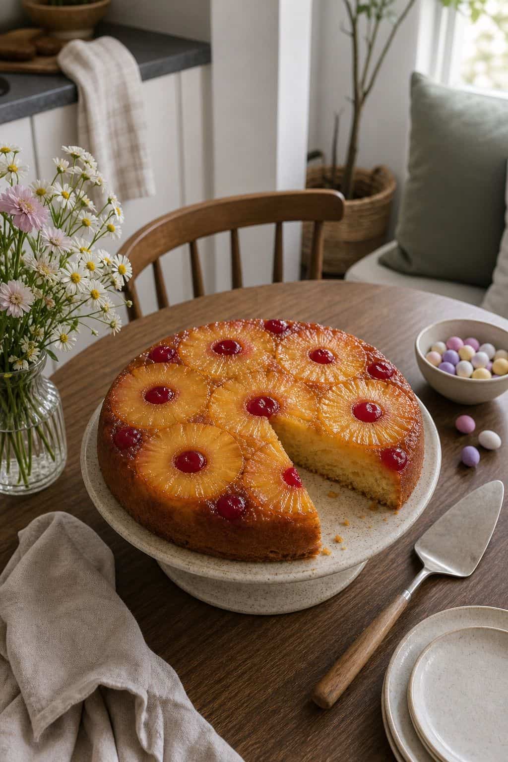 Pineapple Upside-Down Cake small apartment idea for Top 19 Easter Dinner Ideas for Small Apartments.