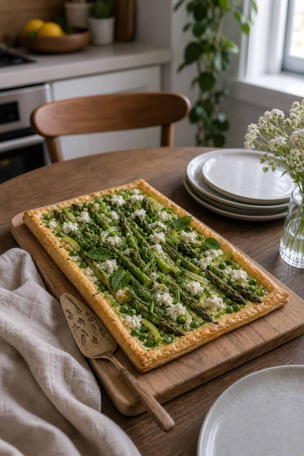 Spring Vegetable Tart small apartment idea for Top 19 Easter Dinner Ideas for Small Apartments.