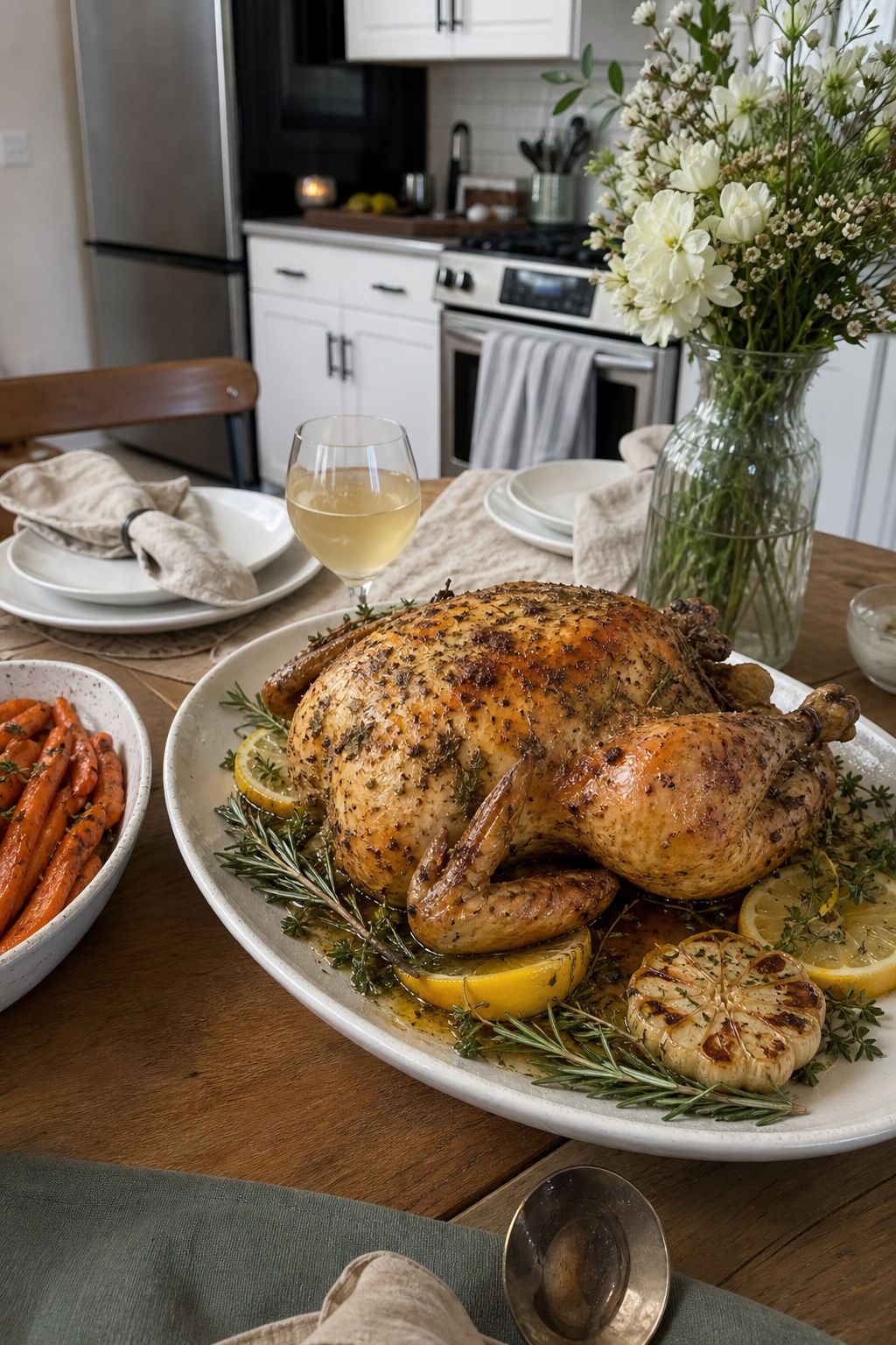 Herb Roast Chicken as an Easy Alternative small apartment idea for Top 16 Easter Food Ideas for a Full Holiday Menu.