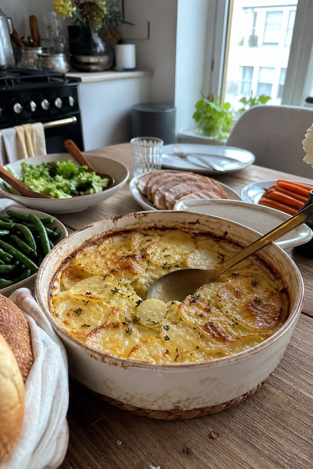Scalloped or Roasted Potatoes for a Crowd small apartment idea for Top 16 Easter Food Ideas for a Full Holiday Menu.