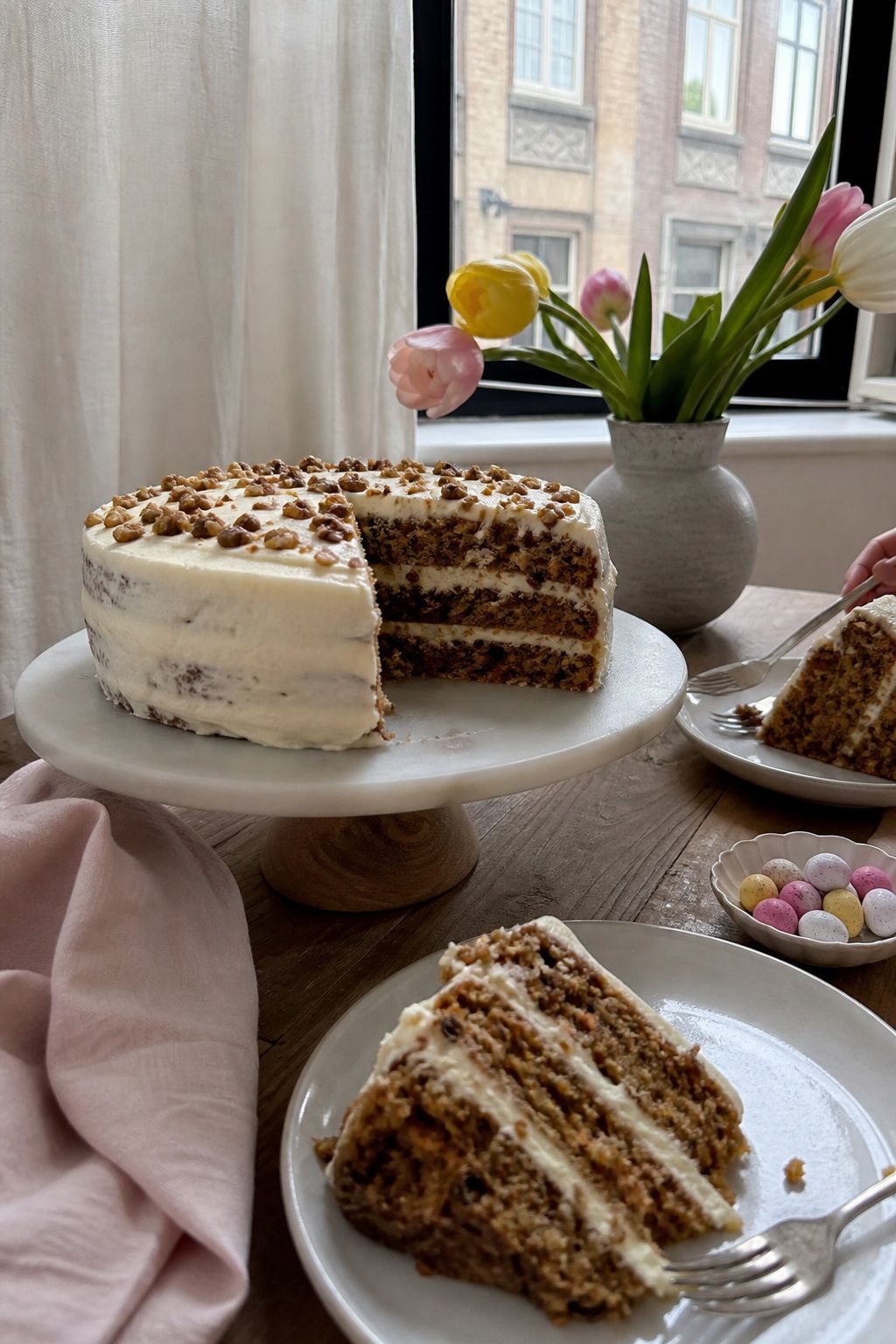 Carrot Cake as the Classic Easter Dessert small apartment idea for Top 16 Easter Food Ideas for a Full Holiday Menu.