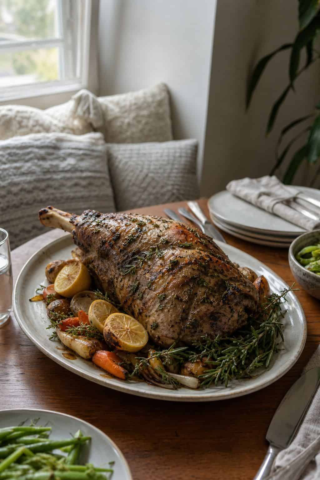 Roasted Leg of Lamb small apartment idea for Top 18 Easter Lunch Ideas for a Light and Beautiful Midday Spread.
