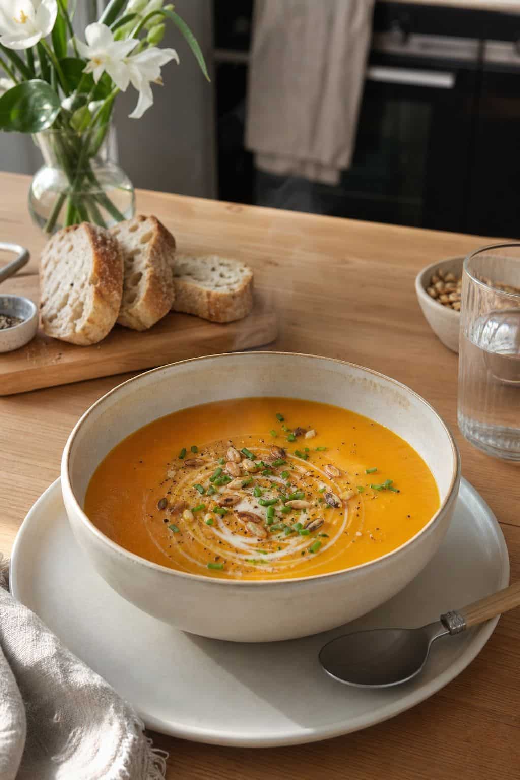 Carrot and Ginger Soup small apartment idea for Top 18 Easter Lunch Ideas for a Light and Beautiful Midday Spread.