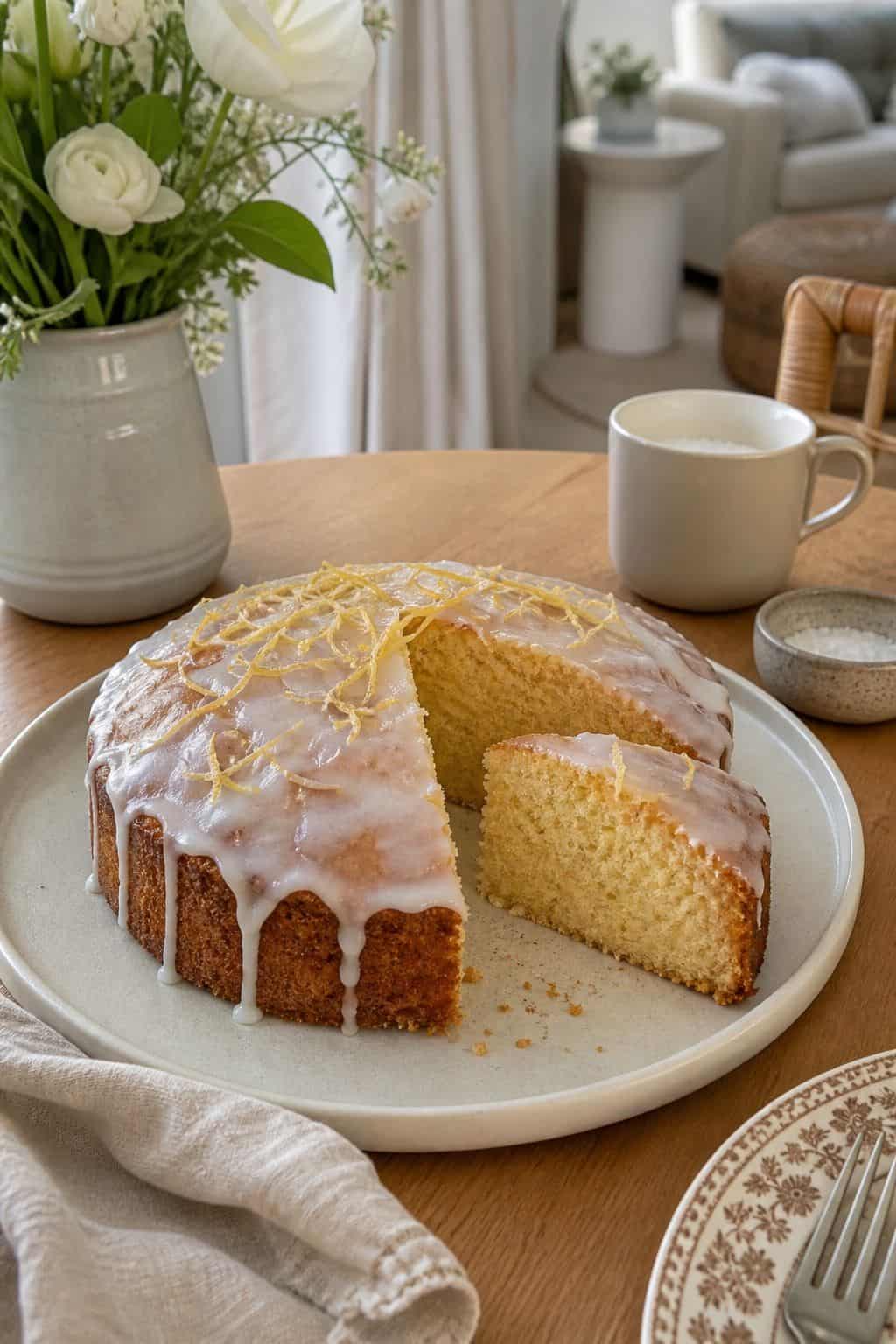 Lemon Drizzle Cake small apartment idea for Top 18 Easter Lunch Ideas for a Light and Beautiful Midday Spread.