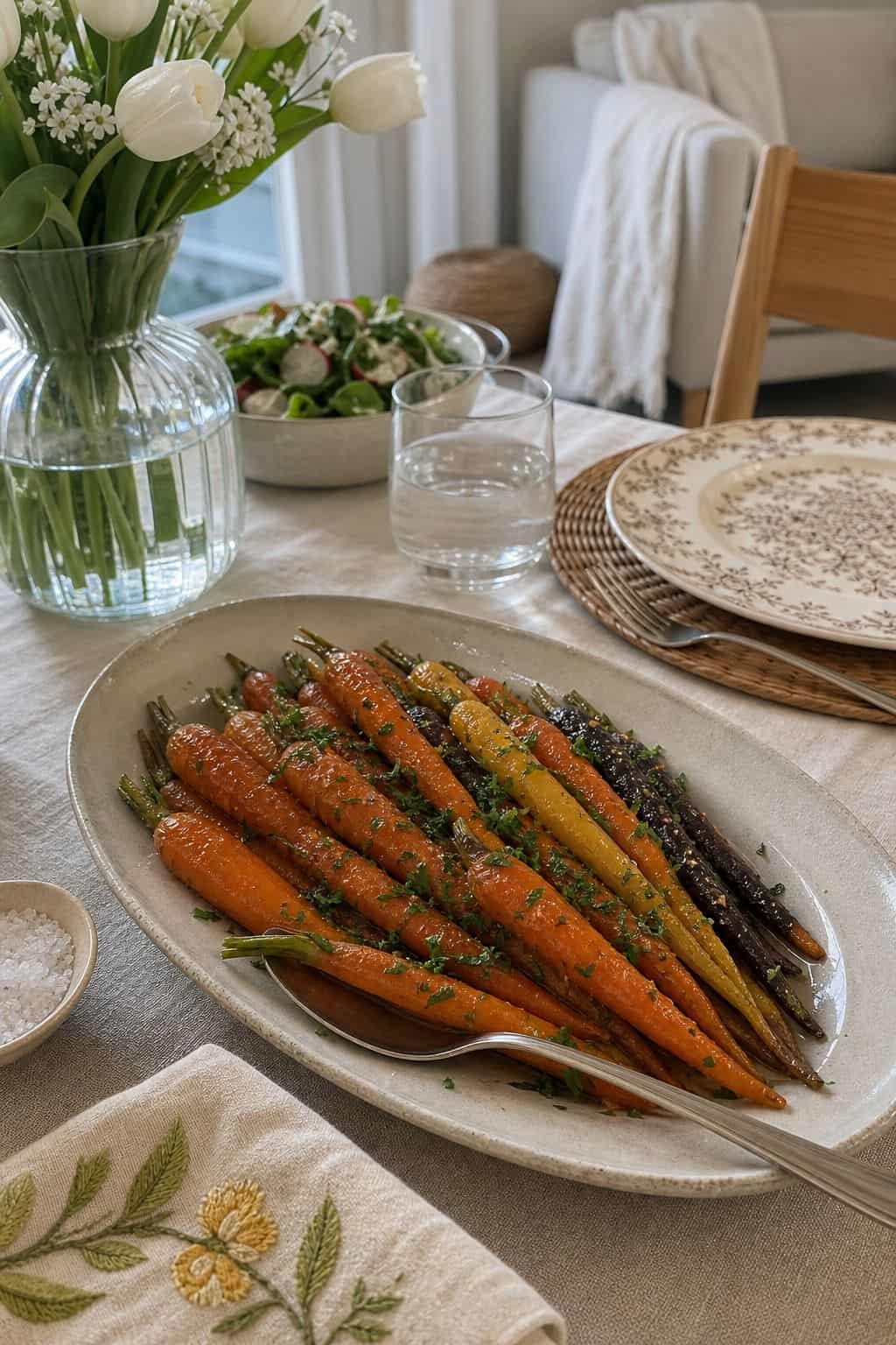 Glazed Spring Carrots small apartment idea for Top 18 Easter Lunch Ideas for a Light and Beautiful Midday Spread.
