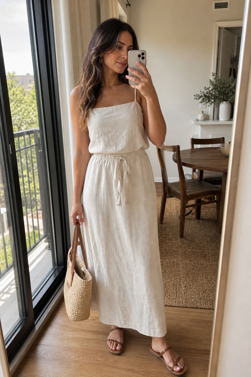 Linen Dress or Set small apartment idea for Top 18 Easter Outfit Ideas for Women to Wear This Spring.