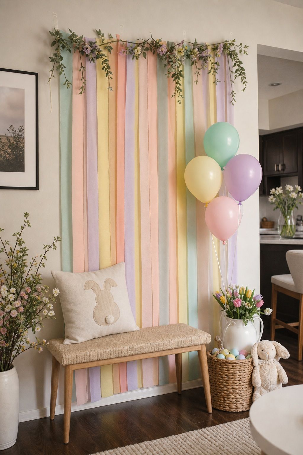 Create a Photo Backdrop Worth Stopping For small apartment idea for Top 18 Easter Party Ideas for a Memorable Spring Gathering.