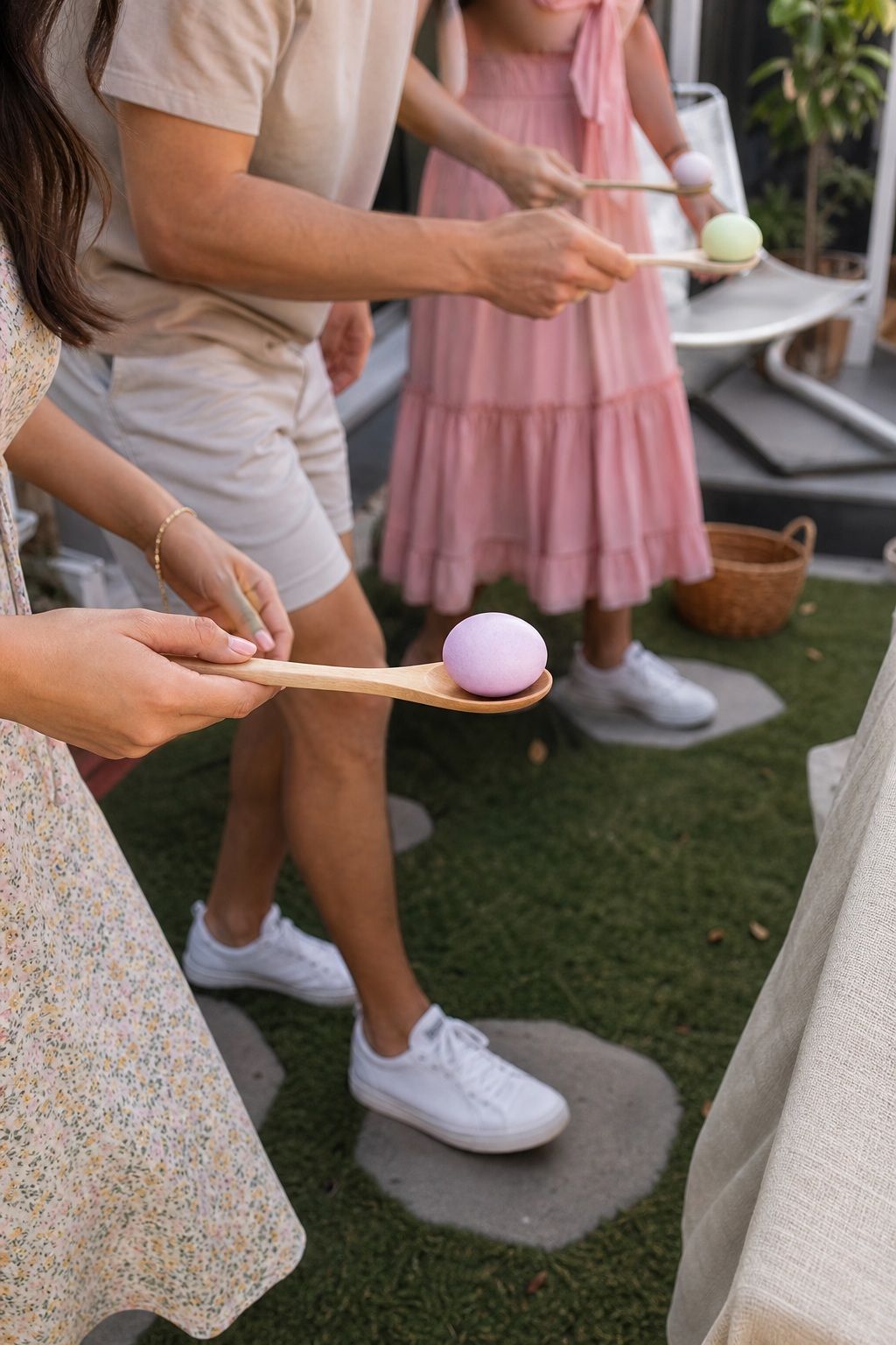 Run a Classic Egg-and-Spoon Race small apartment idea for Top 18 Easter Party Ideas for a Memorable Spring Gathering.