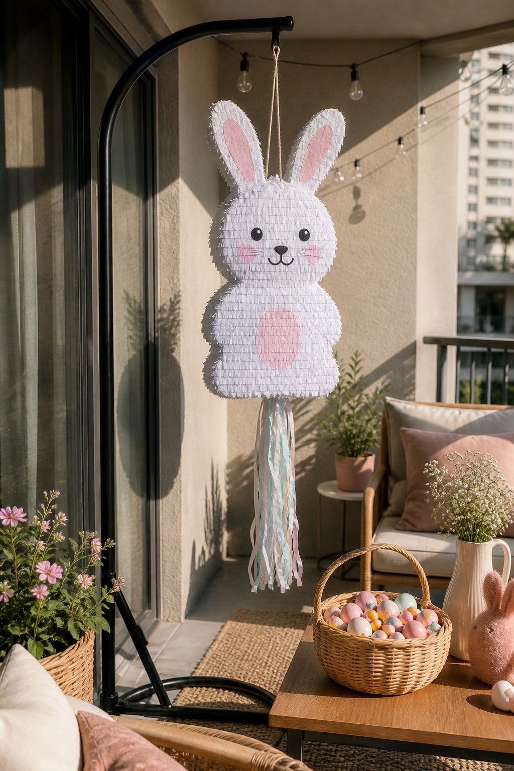 Set Up an Easter Pinata small apartment idea for Top 18 Easter Party Ideas for a Memorable Spring Gathering.