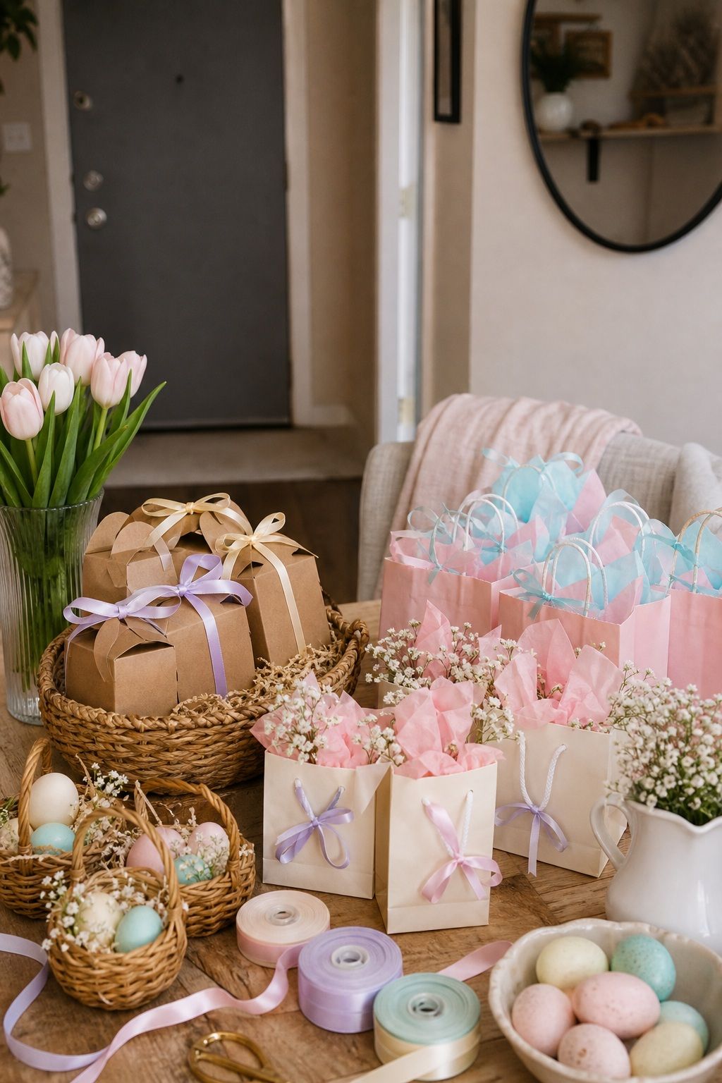 Prepare Easter Favors for Guests to Take Home small apartment idea for Top 18 Easter Party Ideas for a Memorable Spring Gathering.