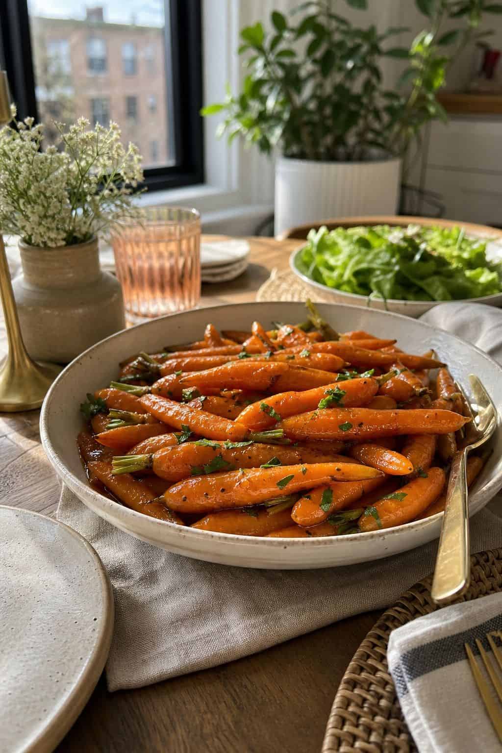 Honey-Glazed Baby Carrots small apartment idea for Top 19 Easter Side Dishes to Complete Your Holiday Table for Small Apartments.