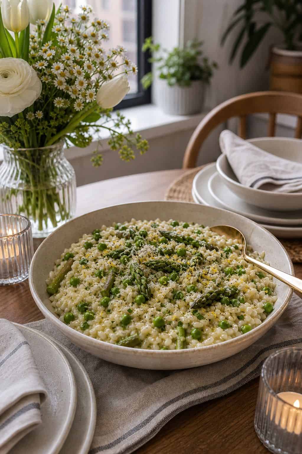 Spring Risotto or Grain Side small apartment idea for Top 19 Easter Side Dishes to Complete Your Holiday Table for Small Apartments.
