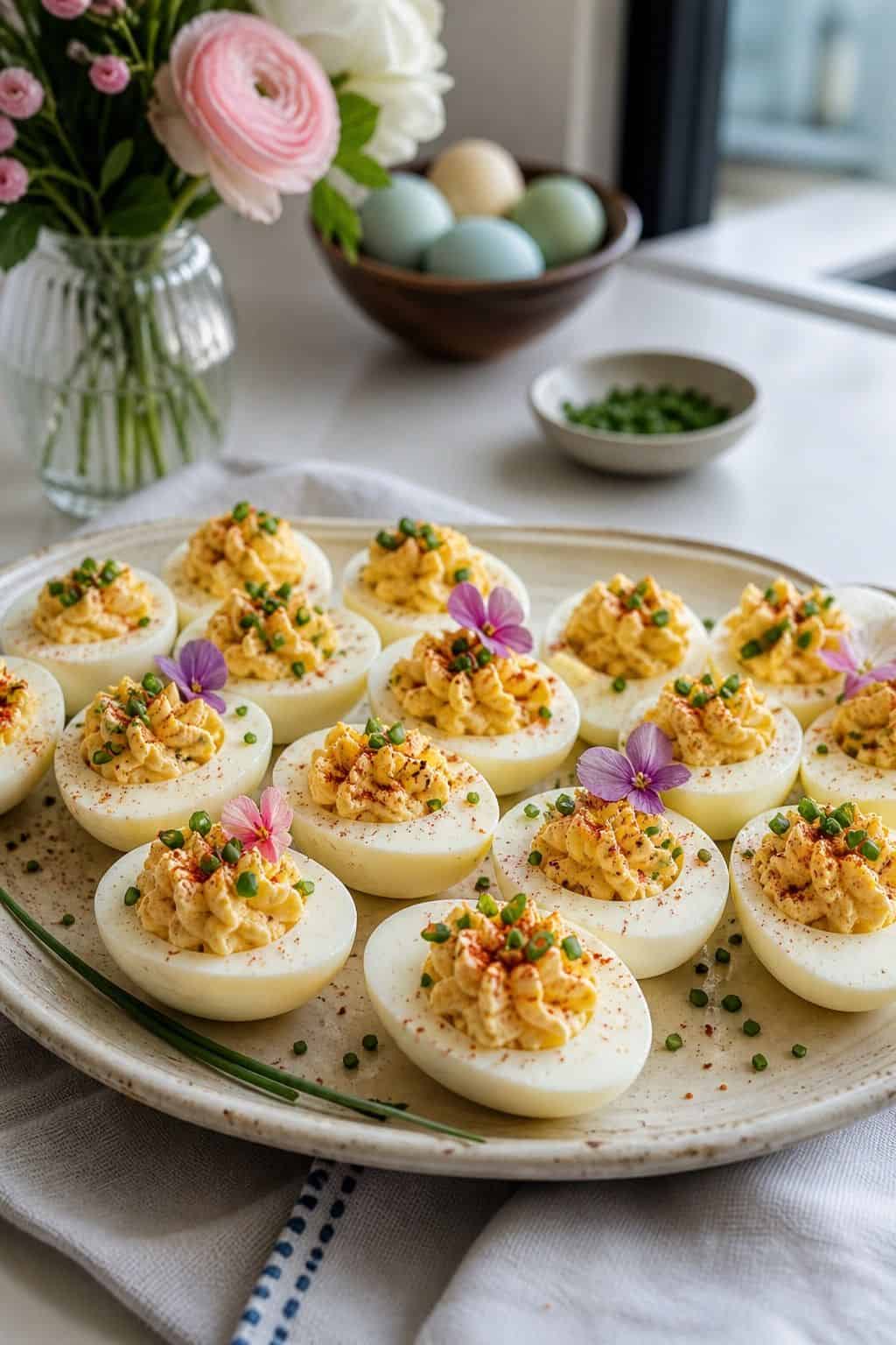 Deviled Eggs small apartment idea for Top 19 Easter Snacks and Appetizers for an Easy Spring Spread.
