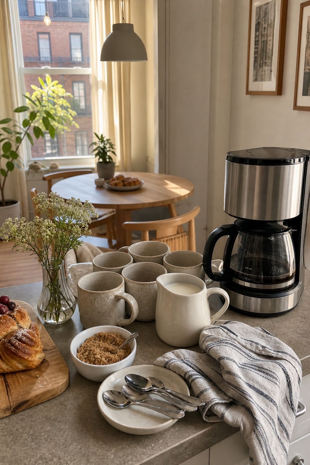 Drip Coffee for the Crowd small apartment idea for Top 17 Breakfast Hosting Ideas for Easy Make-Ahead Mornings.