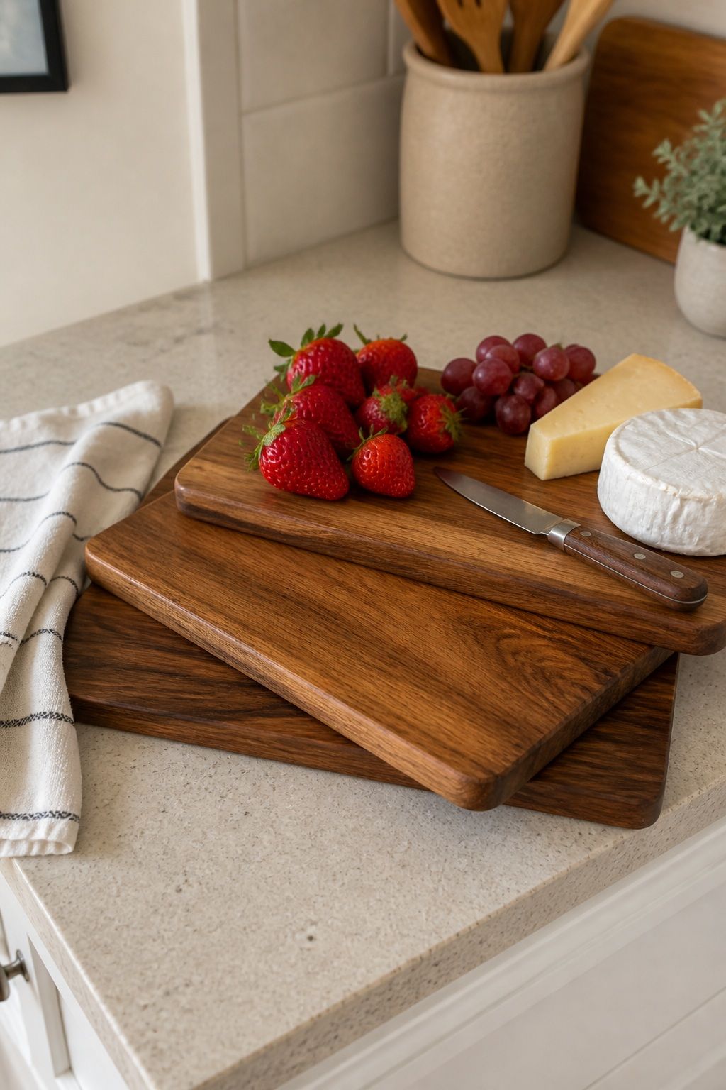 Small Acacia Cutting Boards Set of 2 small apartment idea for 15 Charcuterie Board Essentials From Amazon for the Perfect Spread.