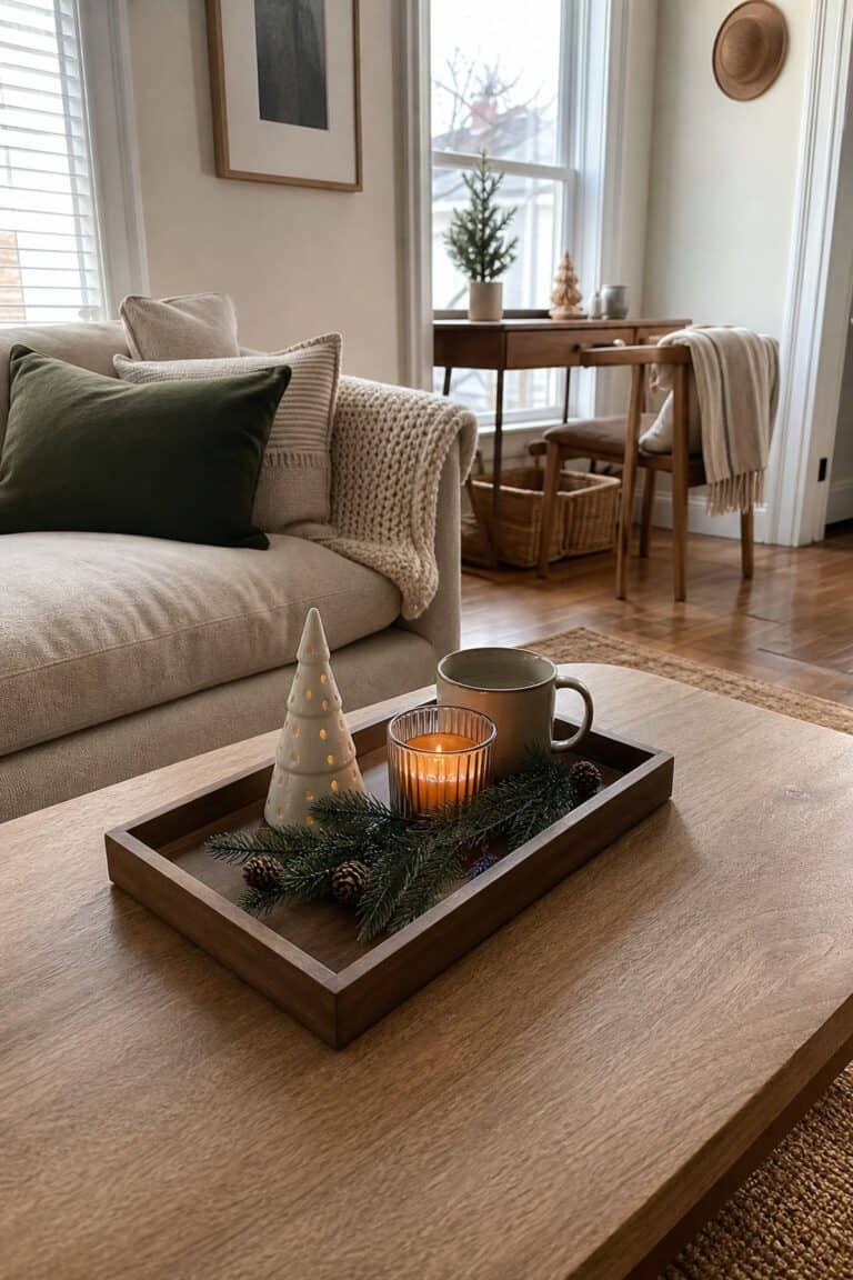 Top 17 Christmas Coffee Table Decor Ideas for Small Spaces
