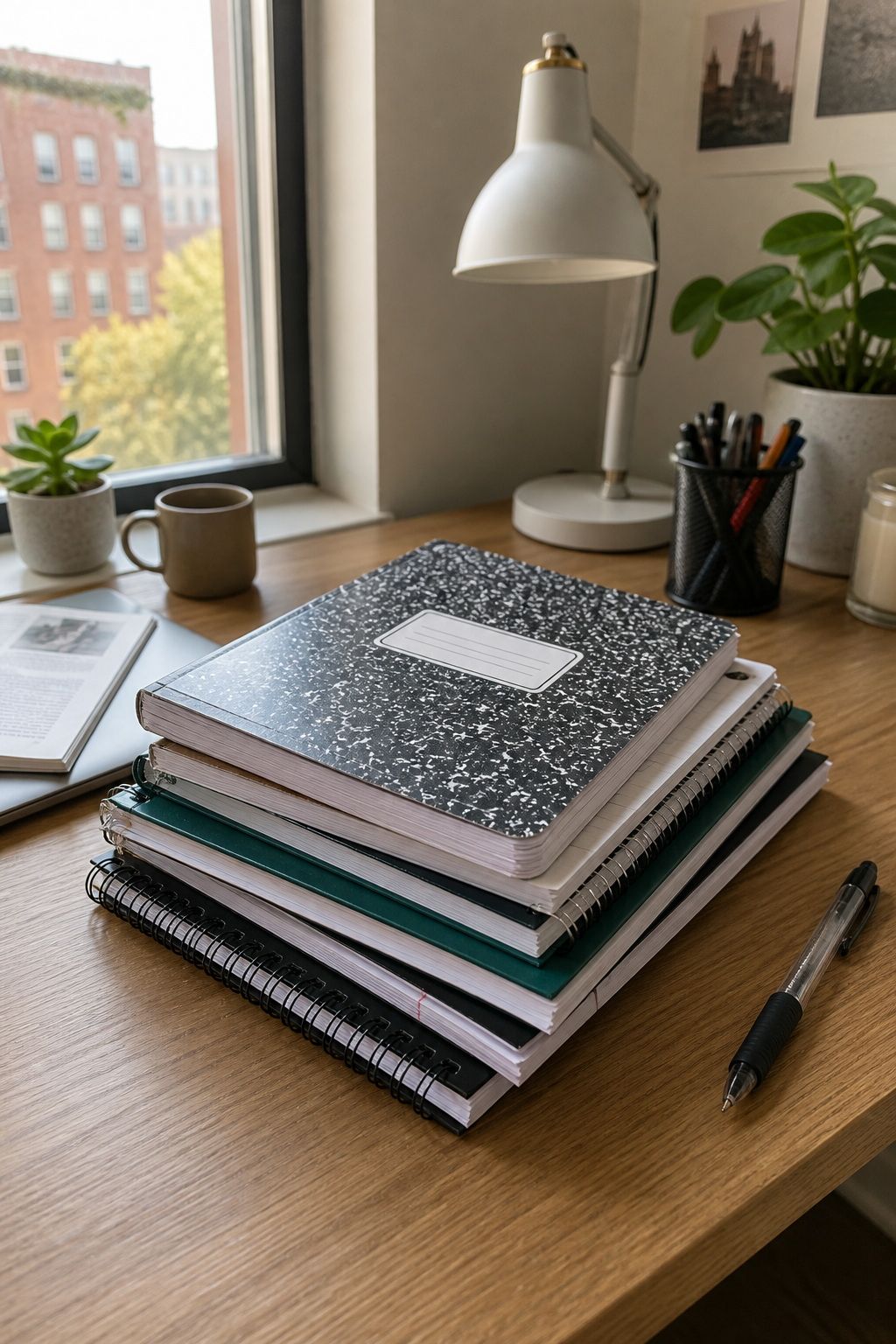 Notebooks (Spiral or Composition) small apartment idea for Top 18 College Back-to-School Supplies Every Student Needs.
