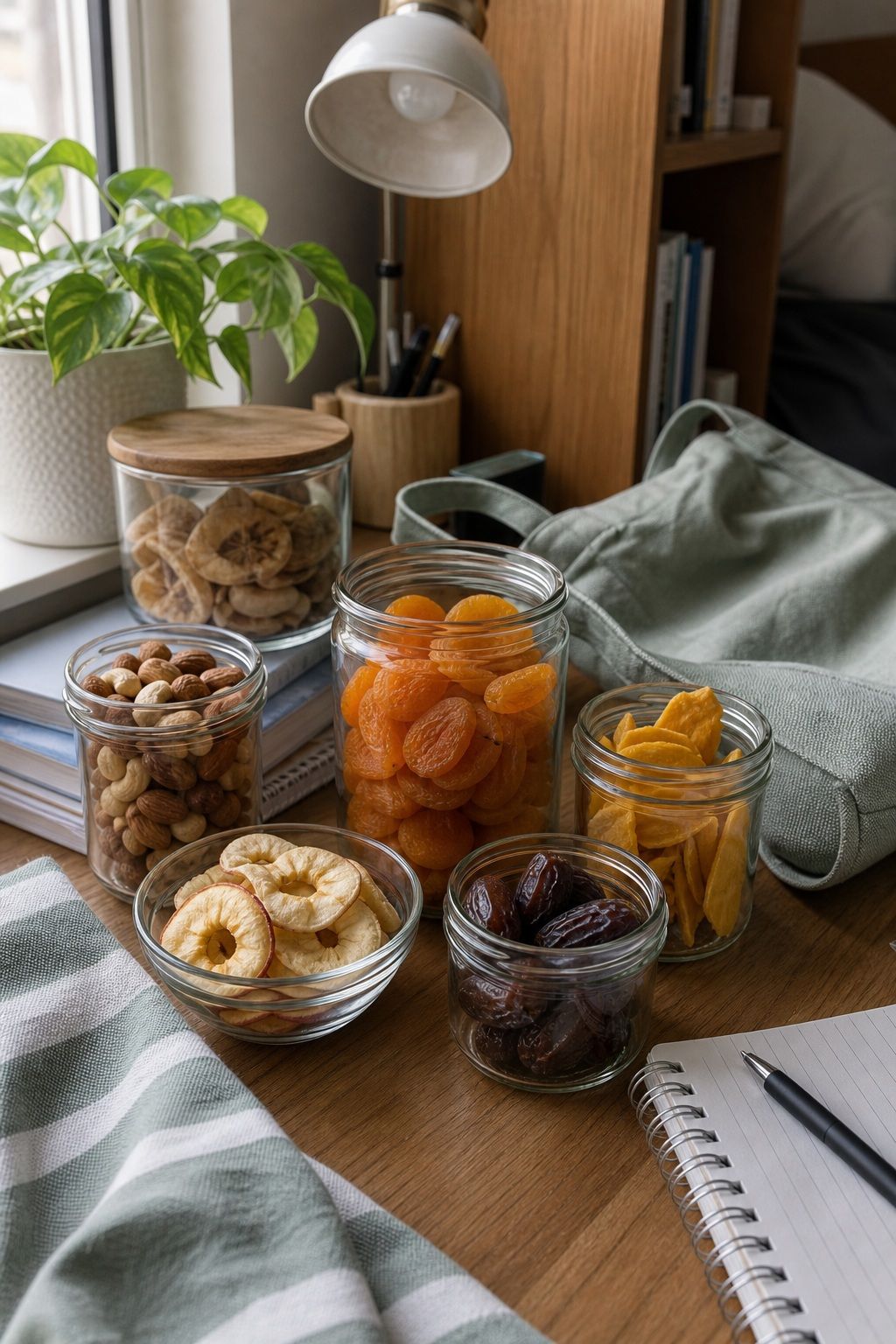 Dried Fruit small apartment idea for Top 17 College Dorm Food Ideas for Make-Ahead Meals and Easy Snacks.