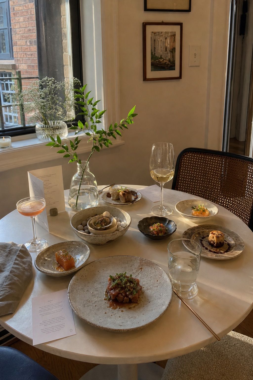 Around-the-World Tasting Menu small apartment idea for Top 18 Dinner Hosting Ideas to Turn an Ordinary Night into an Event.