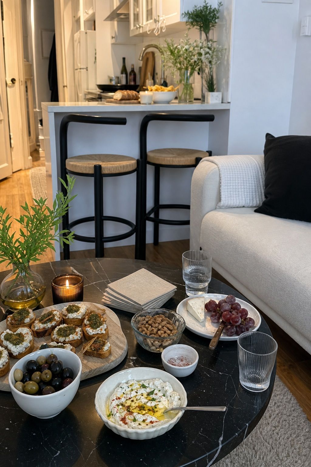 The Apps-Stay-Out Rule small apartment idea for Top 18 Dinner Hosting Ideas to Turn an Ordinary Night into an Event.