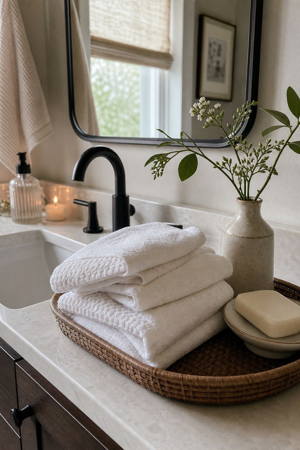 White Cotton Guest Towels small apartment idea for 20 Dinner Party Essentials Every Host Should Have From Amazon.