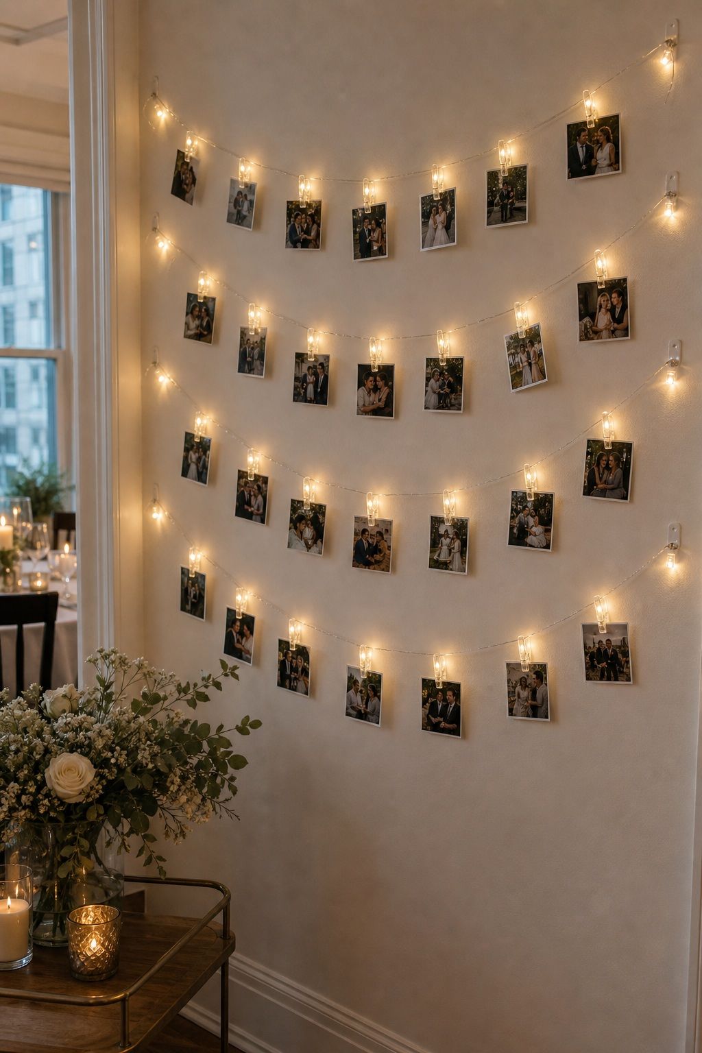 LED Photo Display String Lights with 40 Clips small apartment idea for 20 DIY Wedding Reception Essentials From Amazon That Look Like They Cost 5x More.