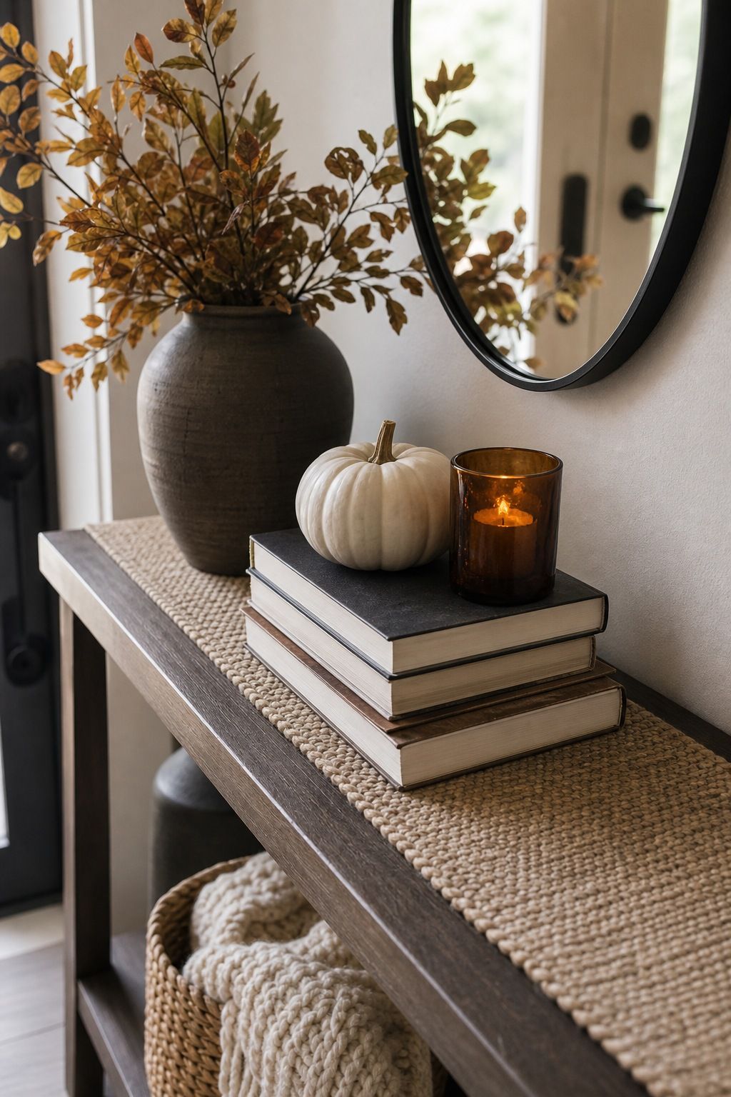Add Handwritten Place Cards on Vellum small apartment idea for Top 18 Fall Table Decor Ideas for Small Apartments.