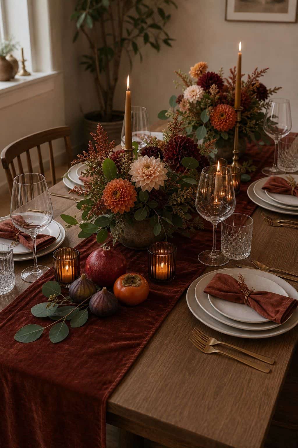 Skip the Confetti or Petals on the Table small apartment idea for Top 17 Fall Wedding Table Decor Ideas for an Autumn Reception.